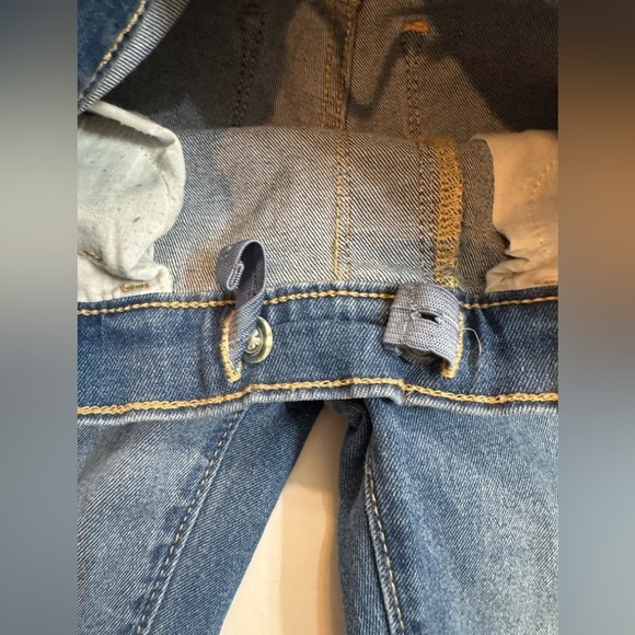 Girls Old Navy Skinny Medium Wash Jeggings Jeans Adjustable Waist Size Small 6/7 - Picture 3 of 4